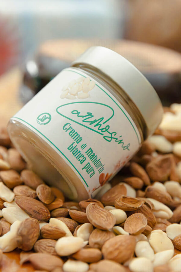 CREMA SPALMABILE DI MANDORLE PELATE ITALIANE AL 100%