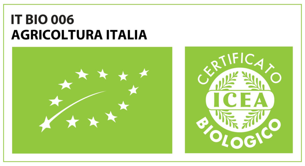Logo agricoltura biologica italiana IT BIO 006 ICEA.