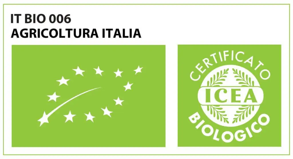 Logo agricoltura biologica italiana IT BIO 006 ICEA.